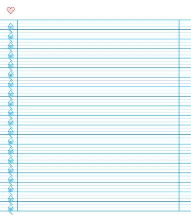 Füzet, tűzött, 295x245 mm, álló, 32 lap, 3. és 4. osztály, ICO "Süni Meixner"