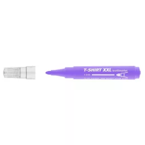   Textilmarker, 1-3 mm, kúpos, ICO "XXL T-Shirt", lila