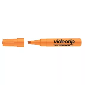   Szövegkiemelő, 1-4 mm, ICO "Videotip", narancssárga
