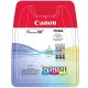 CLI-521KIT Tintapatron multipack Pixma iP3600, 4600 nyomtatókhoz, CANON, c+m+y, 3*9ml