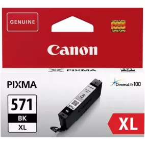   CLI-571XL Tintapatron Pixma MG 5700 Series/6800 Series/7700 Series nyomtatókhoz, CANON, fekete, 11 ml