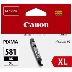   CLI-581BXL Tintapatron Pixma TS7550, 8150, 9150 nyomtatókhoz, CANON, fekete, 8,3ml