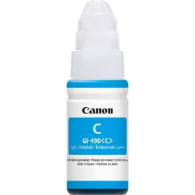   GI490 Tinta Pixma MFP G2411, G3411, G4411 nyomtatókhoz, CANON, cián, 70 ml