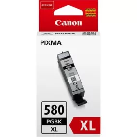   PGI-580XL Tintapatron Pixma TS7550, 8150, 9150 nyomtatókhoz, CANON, fekete, 18,5ml