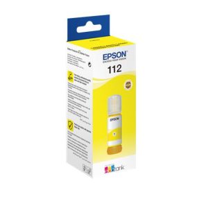   T06C44A Tinta, EcoTank L6550, 6570, 6580 nyomtatókhoz, EPSON, sárga, 70 ml