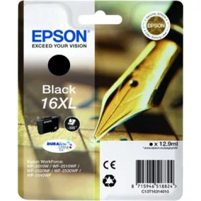   T16314010 Tintapatron Workforce WF2540WF nyomtatóhoz, EPSON, fekete, 12,9ml