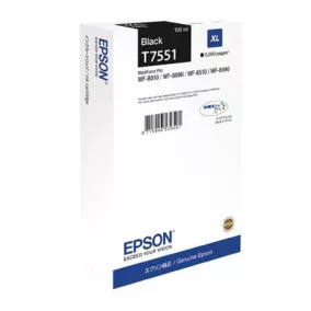   T755140 Tintapatron WF8590, 8510, 8090 nyomtatókhoz, EPSON, fekete, 100ml