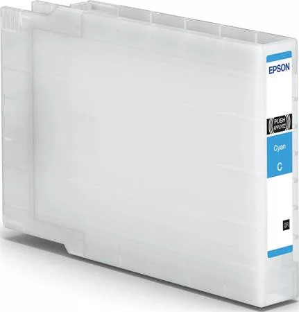 C13T907240 Tintapatron WF-6090, WF-6590 nyomtatókhoz, EPSON, cián, 7k