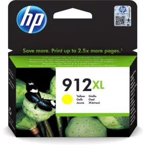  3YL83AE Tintapatron Officejet 8023 All-in-One nyomtatókhoz, HP 912XL, sárga, 825 oldal