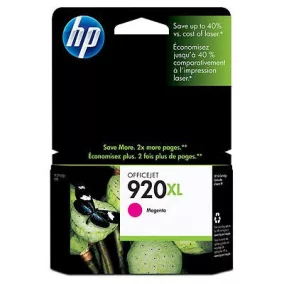   CD973AE Tintapatron OfficeJet 6000, 6500 nyomtatókhoz, HP 920xl, magenta, 700 oldal