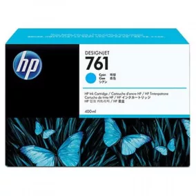   CM994A Tintapatron DesignJet T7100 nyomtatóhoz, HP 761, cián, 400 ml