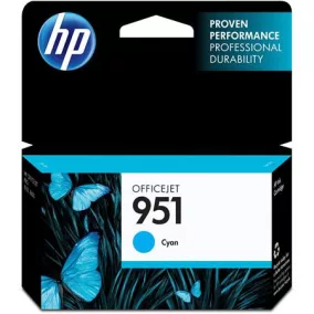   CN050AE Tintapatron OfficeJet Pro 8100, 8600 nyomtatókhoz, HP 951, cián, 0,75k