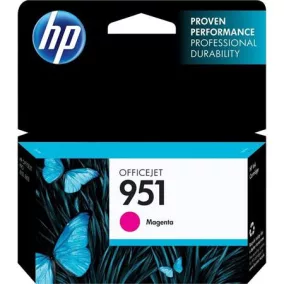   CN051AE Tintapatron OfficeJet Pro 8100, 8600 nyomtatókhoz, HP 951, magenta, 0,75k