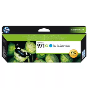   CN626AE Tintapatron OfficeJet Pro X451, X476, X551, X576 nyomtatókhoz, HP 971xl, cián, 6,6k