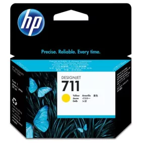   CZ132A Tintapatron DesignJet T120,T520 nyomtatókhoz, HP 711, sárga, 29 ml