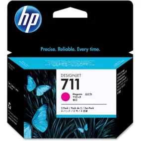   CZ135A Tintapatron DesignJet T120, T520, nyomtatókhoz, HP 711, magenta, 29ml