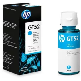   M0H54AE Tinta, Designjet GT 5810, InkTank 410 nyomtatókhoz, HP GT52, cián, 8k