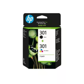   N9J72AE Tintapatron pack DeskJet 2050 nyomtatóhoz, HP 301, b+c+m+y