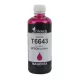 T66434 Tinta, L100, 200mfp nyomtatókhoz, VICTORIA TECHNOLOGY, magenta, 100ml