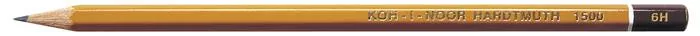 Grafitceruza, 6H, hatszögletű, KOH-I-NOOR "1500"