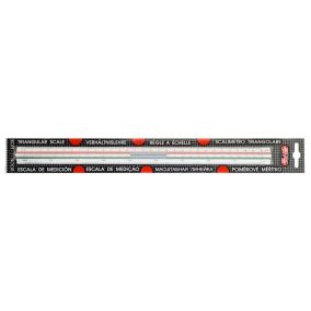 Léptékvonalzó, gépészeti, műanyag, KOH-I-NOOR