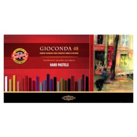   Pasztellkréta, kemény, KOH-I-NOOR "Gioconda 8116/48", 48 különböző szín