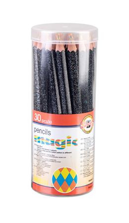 Színes varázsceruza, hatszögletű, vastag, KOH-I-NOR "Magic 3405", neon színek