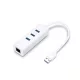 USB elosztó-HUB és ethernet átalakító, 3 port, USB 3.0, TP-LINK "UE330"