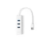   USB elosztó-HUB és ethernet átalakító, 3 port, USB 3.0, TP-LINK "UE330"