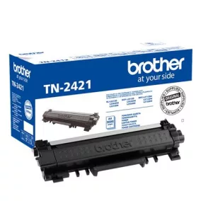   TN2421 Lézertoner MFC-L2712DN, MFCL2712DW, MFCL2732DW nyomtatókhoz, BROTHER, fekete, 3k