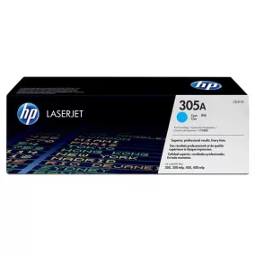   CE411A Lézertoner LaserJet Pro 300 MFP M375 nyomtatóhoz, HP 305A, cián, 2,6k