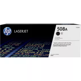   CF360A Lézertoner Color LaserJet Enterprise M552, M553 nyomtatóhoz, HP 508A, fekete, 6k