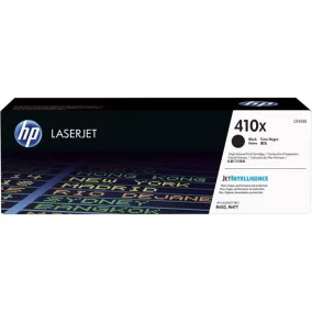   CF410X Lézertoner ColorLaserJet Pro M452, M477 nyomtatókhoz, HP 410X, fekete, 6,5k