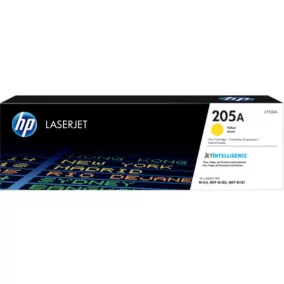   CF532A Lézertoner  HP Color Laserjet MFP M181fw nyomtatókhoz, HP 205A, sárga, 0,9k