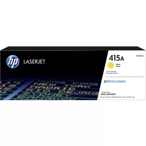   W2032A Lézertoner Color LaserJet Pro M454, MFP M479 nyomtatókhoz, HP 415A, sárga, 2,1k