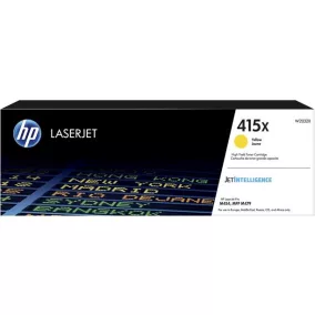   W2032X Lézertoner Color LaserJet Pro M454, MFP M479 nyomtatókhoz, HP 415X, sárga, 6k
