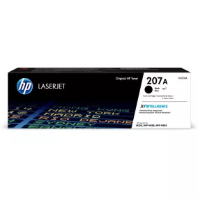   W2210A Lézertoner Color LaserJet Pro M182N, M183FW nyomtatókhoz, HP 207A, fekete, 1,35k