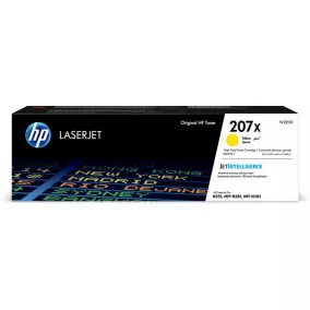   W2212X Lézertoner Color LaserJet Pro M182N, M183FW nyomtatókhoz, HP 207X, sárga, 2,45k