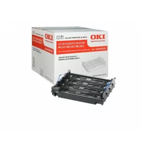   44494202 Dobegység C310, 330, 510, 530 nyomtatókhoz, OKI, b+c+m+y, 20k