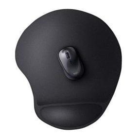   Egéralátét, csuklótámasszal, géltöltésű, TRUST "Bigfoot XL", fekete