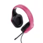   Fejhallgató, mikrofonnal, gaming, TRUST "GXT415 Zirox", rózsaszín