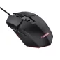   Egér, vezetékes, optikai, gaming, LED, TRUST "GXT109 Felox", fekete