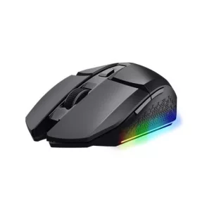   Egér, vezeték nélküli, optikai, gaming, LED, TRUST "GXT110 Felox", fekete
