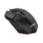   Egér, vezeték nélküli, optikai, gaming, LED, TRUST "GXT110 Felox", fekete