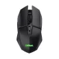   Egér, vezeték nélküli, optikai, gaming, LED, TRUST "GXT110 Felox", fekete