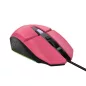   Egér, vezetékes, optikai, gaming, LED, TRUST "GXT109P Felox", rózsaszín