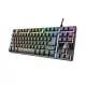 Billentyűzet, vezetékes, gaming, USB, HUN, TRUST "GXT833 Thado"