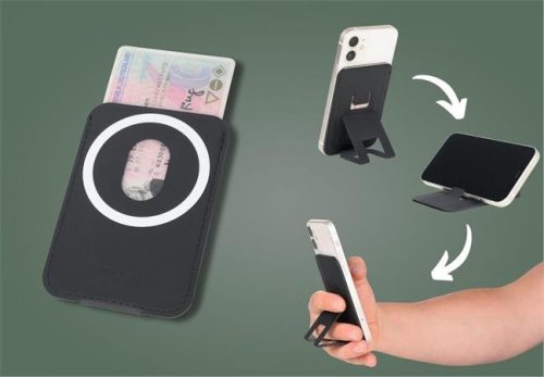 Multifunkcionális kártyatartó, 1 db-os, telefontartó, TROIKA "Hildecard"