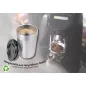   Termoszbögre, 300 ml, rozsdamentes acél, TROIKA "Cup-uccino", ezüst