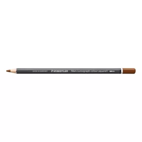   Akvarell színes ceruza, hatszögletű, STAEDTLER "Mars® Lumograph® 104", barna